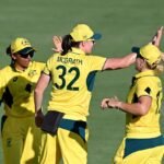 Centuries by Voll and Perry steer Australia to a series win over India.